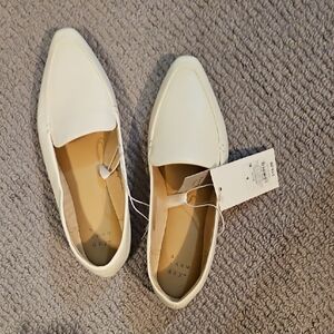A New Day Women's Classic White Flats